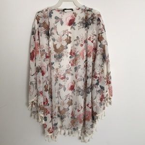 Shall, Kimono, floral